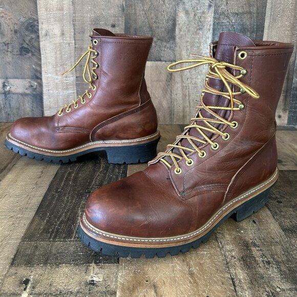 Red Wing 4418 Steel Toe Work Boots Mens 11 EE - Picture 1 of 12